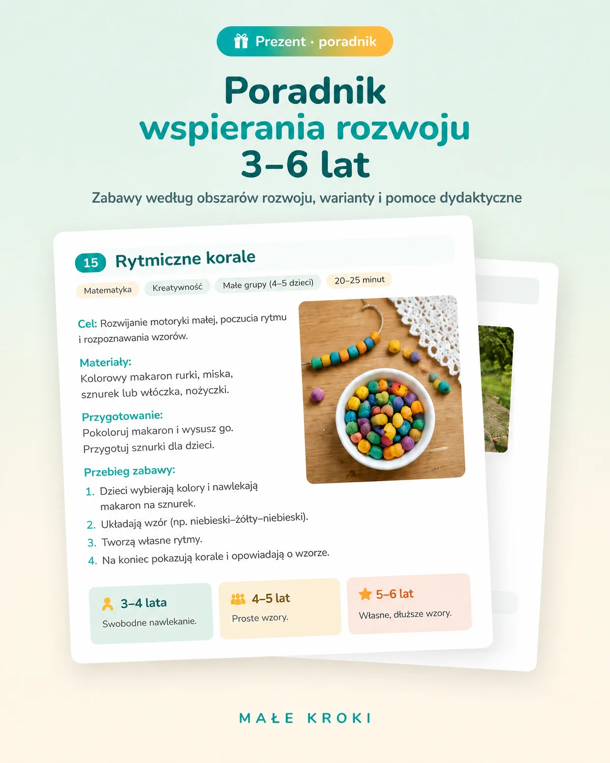 Poradnik Wspieranie rozwoju dziecka 3–6 lat i pomoce dydaktyczne
